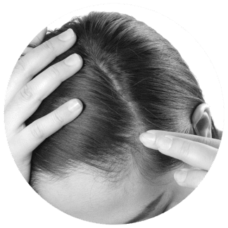 Hajhullás elleni és haj-újranövekedést serkentő komplex kezelés Nőknek